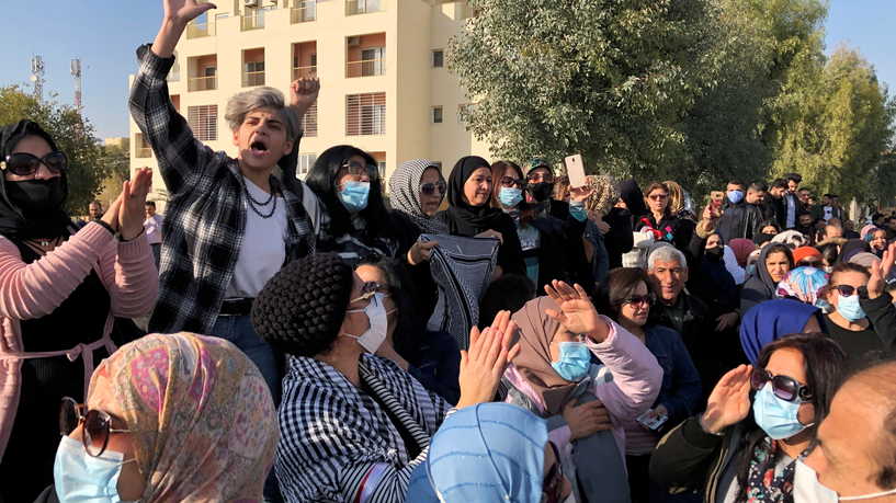 رغم حملات القمع ما يزال الغضب يغلي في نفوس الناس.