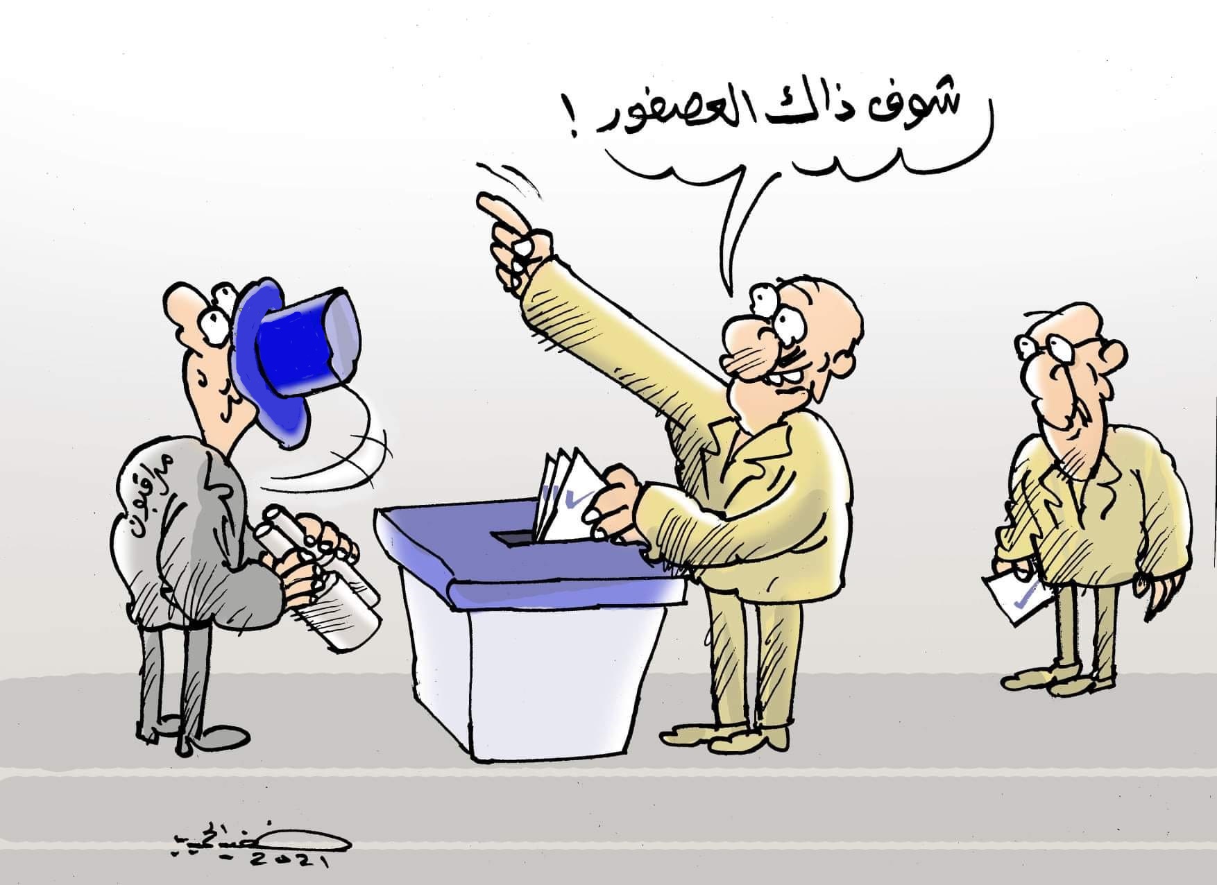 المراقبيون الدوليون شاهد مشافش حاجة!